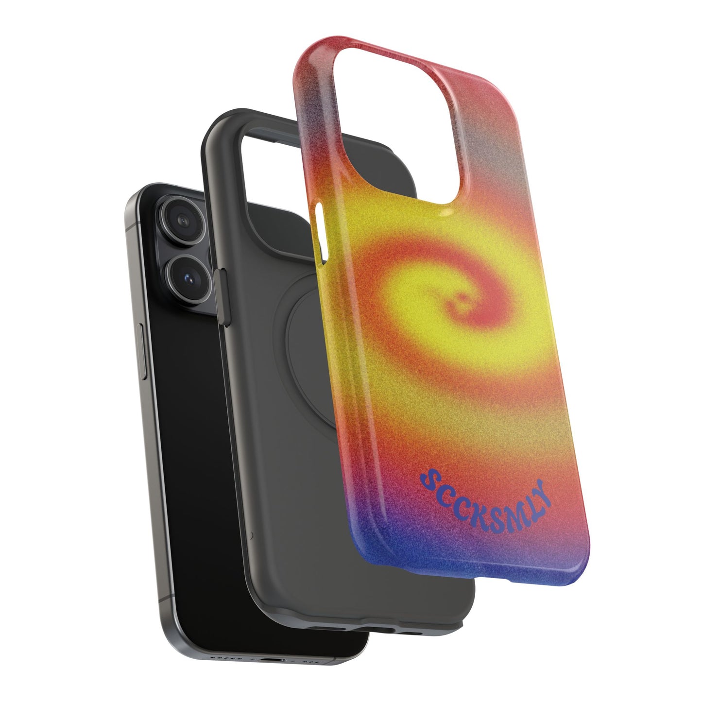 Toxic Spiral Tough Phone Case for Apple