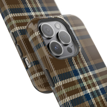Earth and Sky Plaid Phone Case for Apple