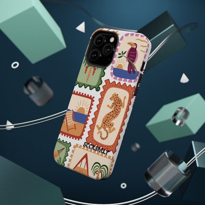 Tropical Print Phone Case for Apple