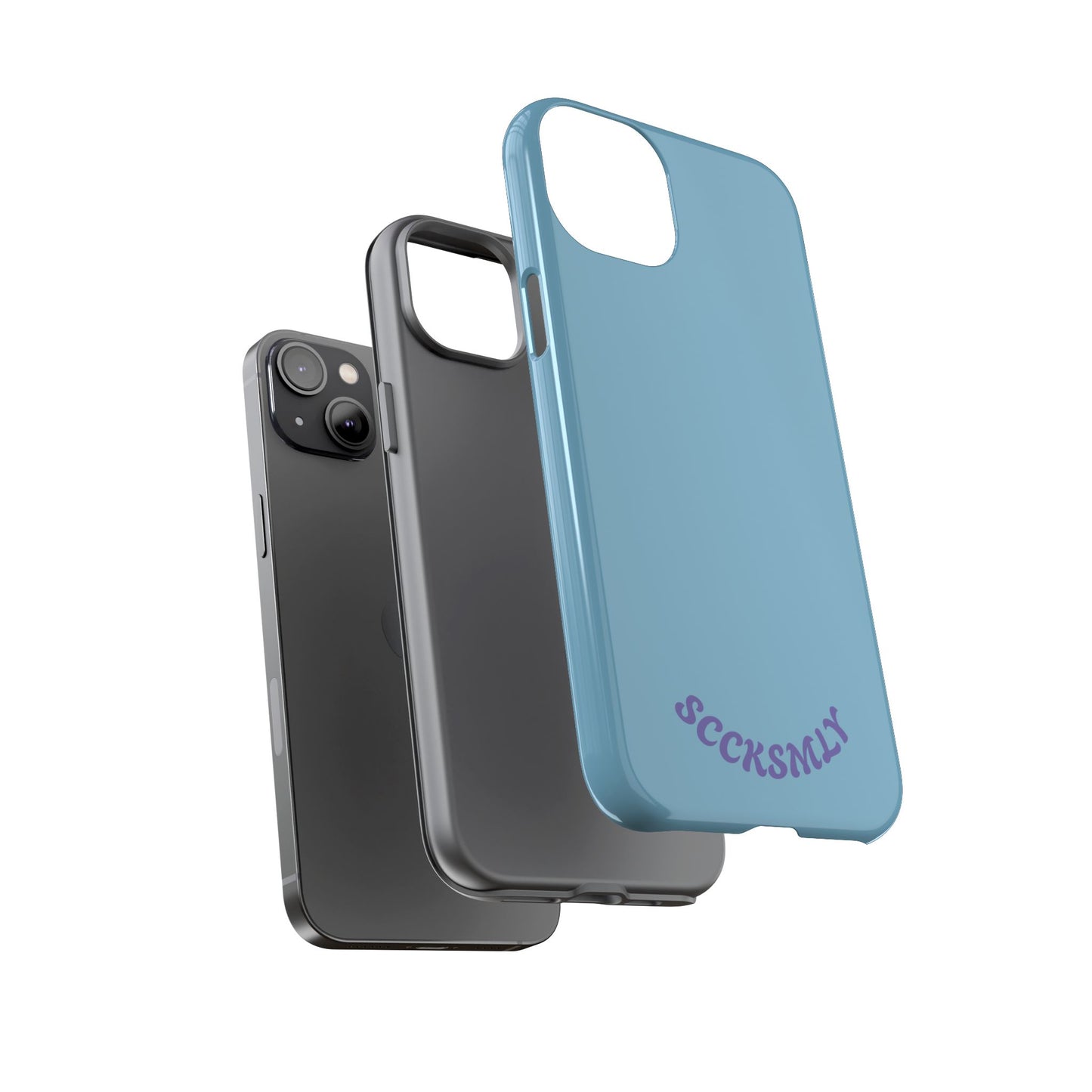 SOLID Glacier Mist Tough Case for Apple