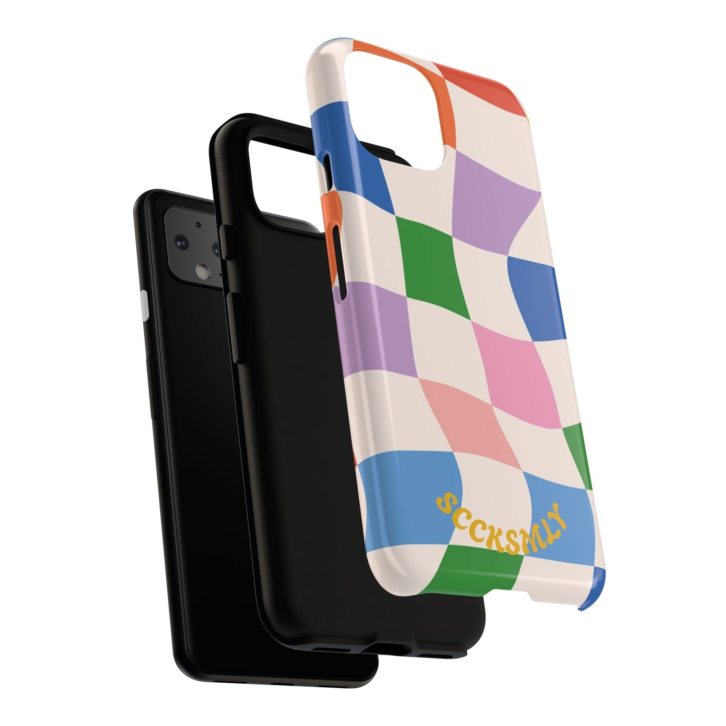 Checker Flicker Phone Case for Google Pixel