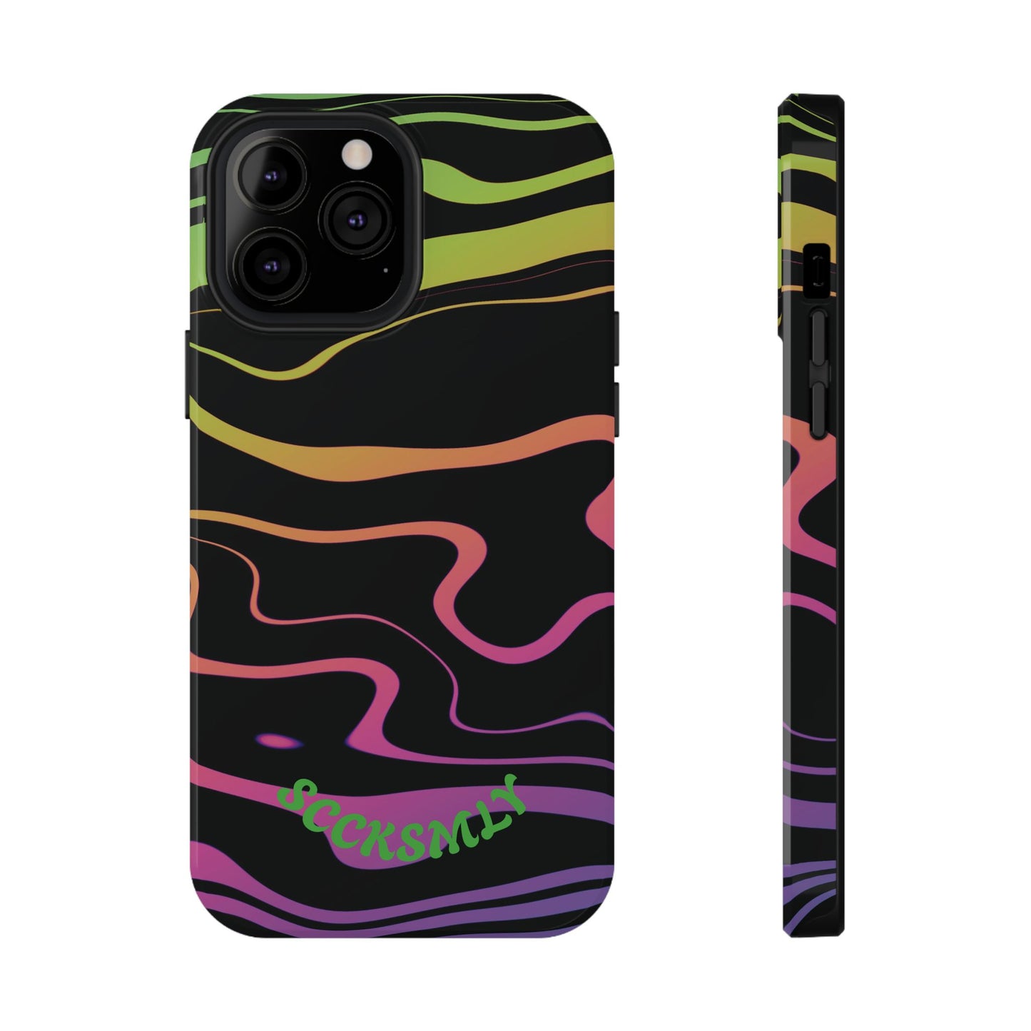 Dark Rainbow Phone Case for Apple