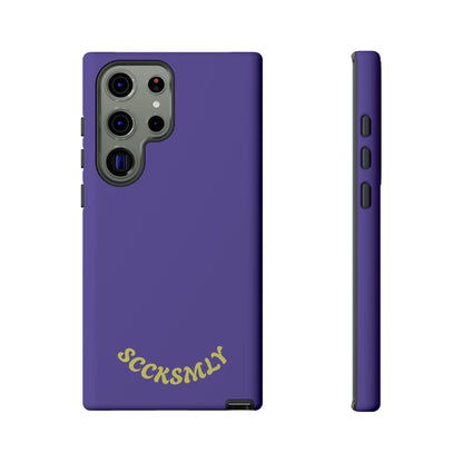 SOLID Dreamy Dusk Purple Tough Case for Samsung