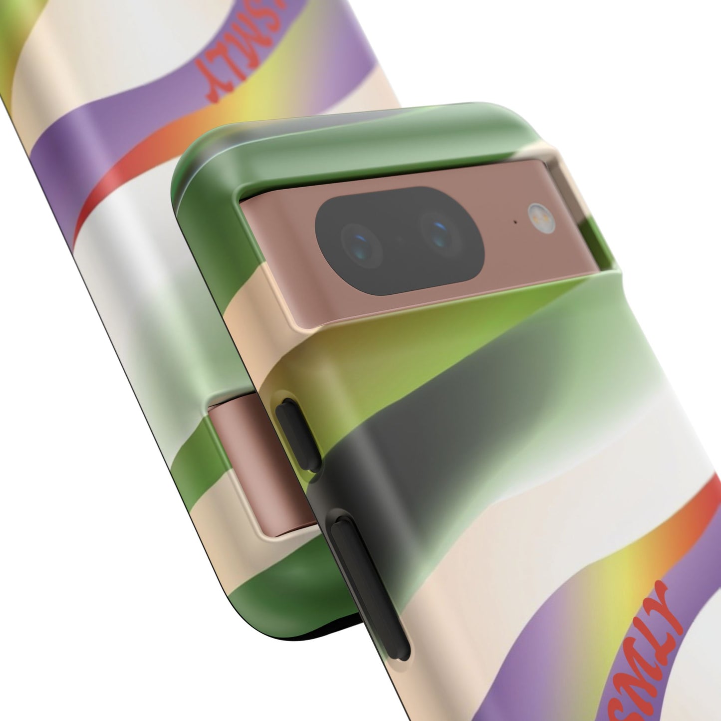 Green Waves Phone Case for Google Pixel