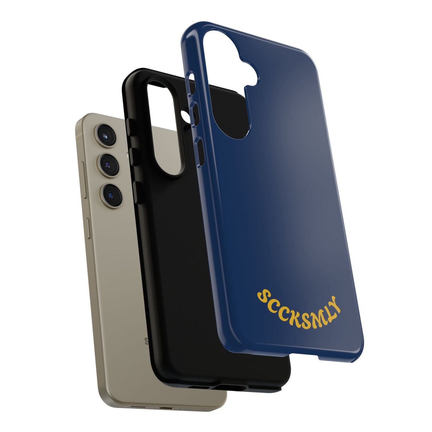 SOLID Cobalt Haze Tough Case for Samsung