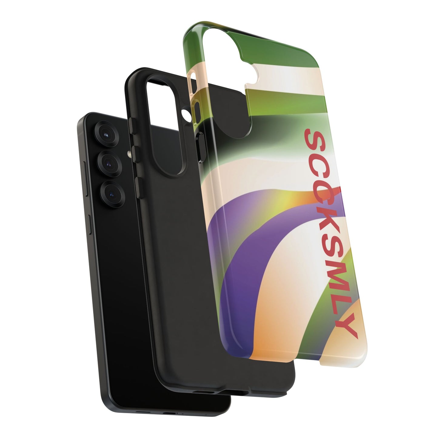 Green Waves Phone Case for Samsung