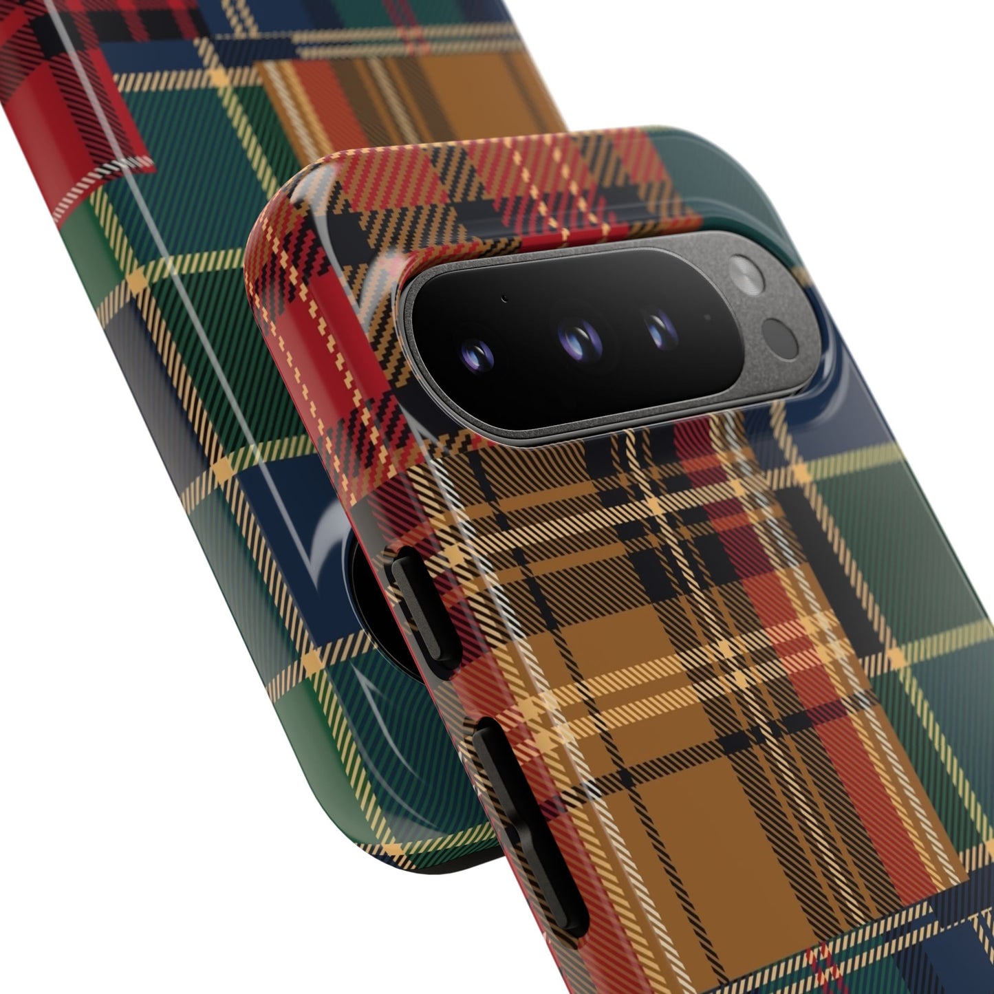 Heritage Hues Patchwork Tough Phone Case for Google Pixel