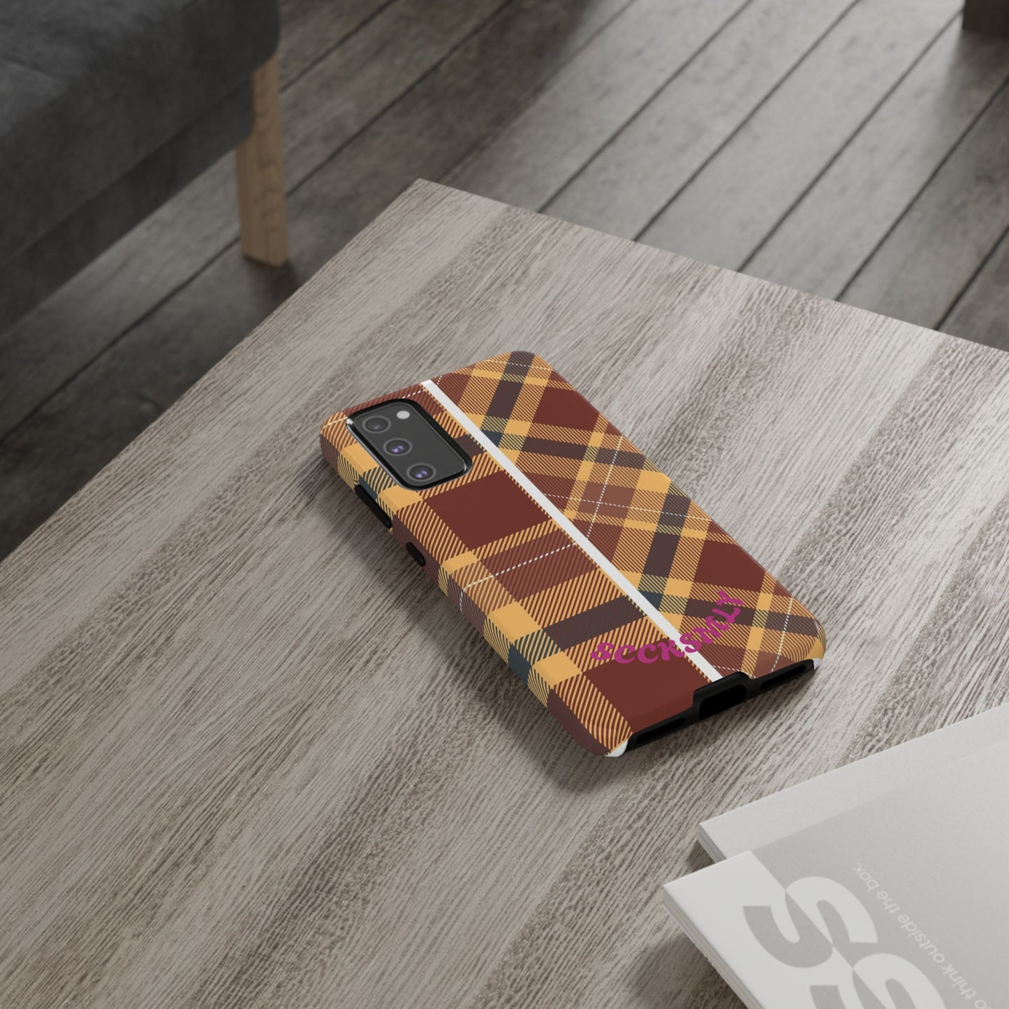 Autumn Plaid Phone Case for Samsung
