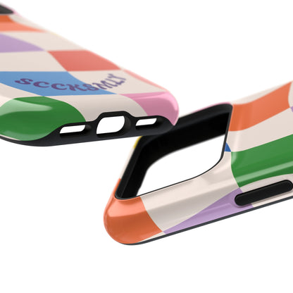 Checker Flicker Phone Case Apple