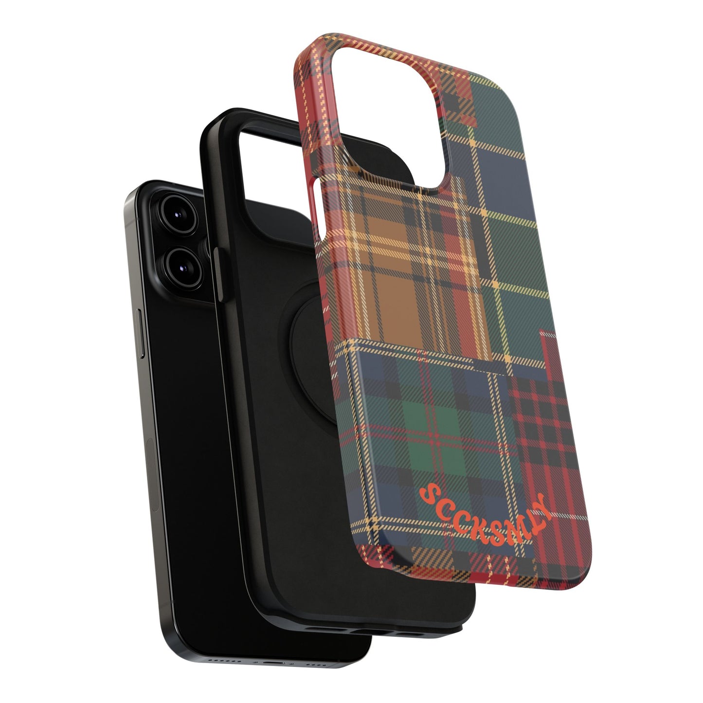 Heritage Hues Patchwork Tough Phone Case for Apple