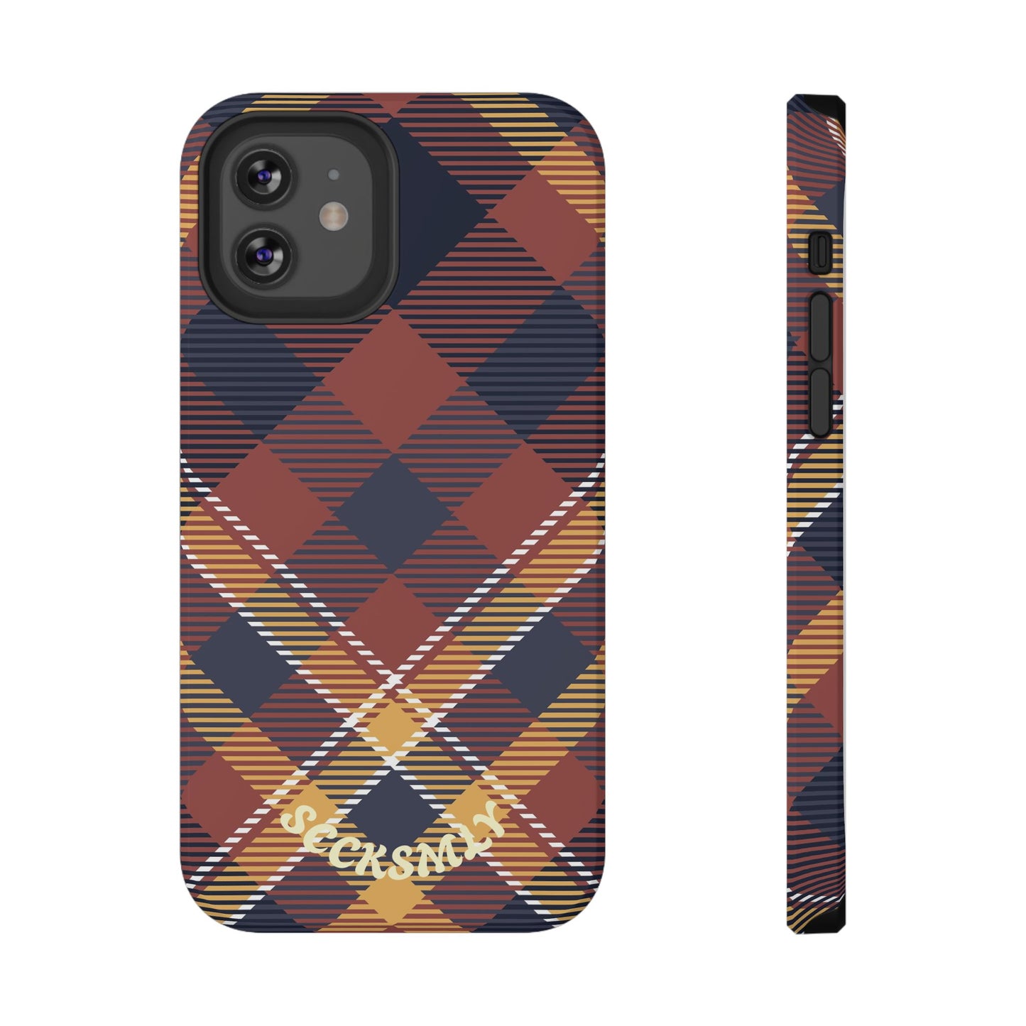 Harvest Tartan Phone Case for Apple