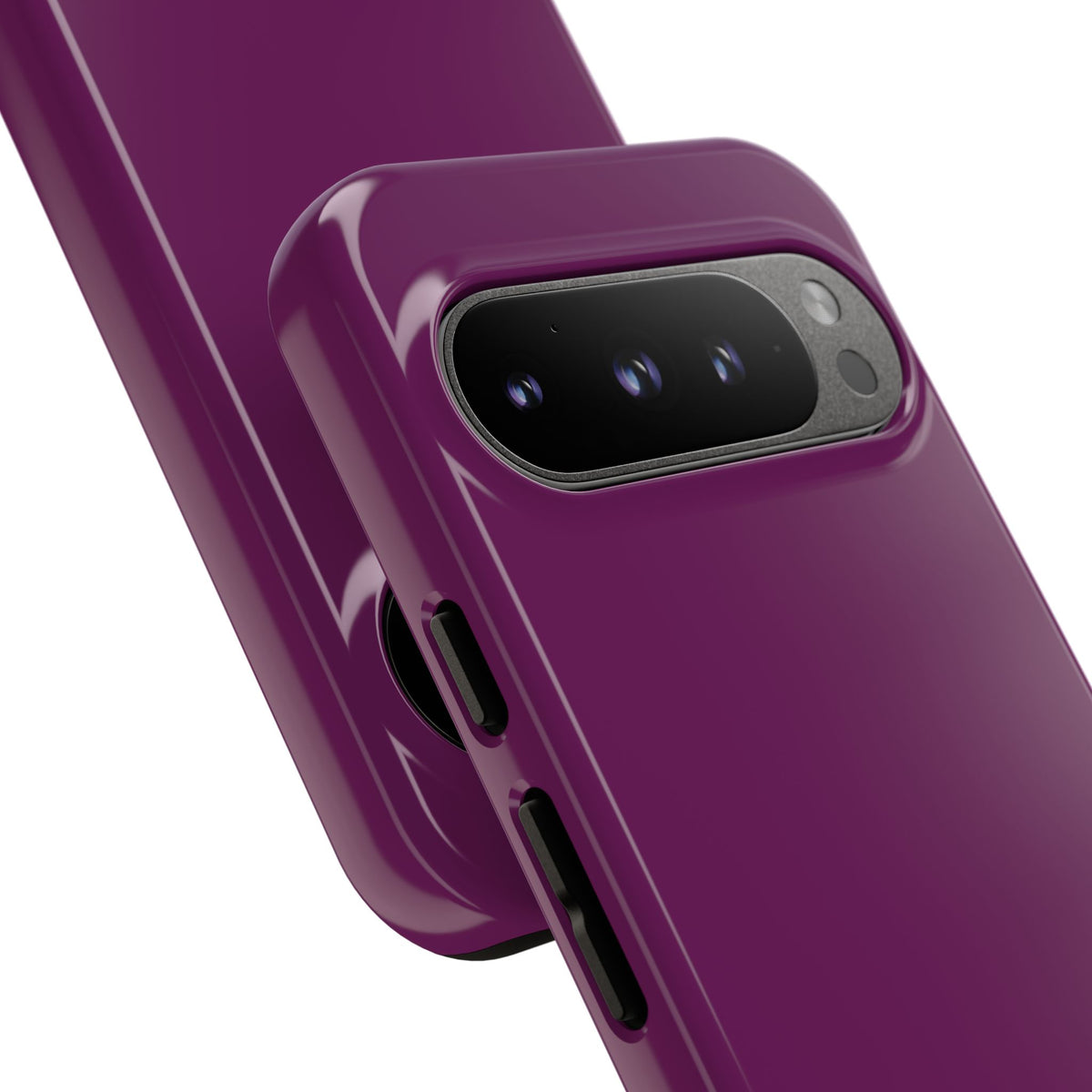 SOLID Amethyst Matte Tough Phone Case for Google Pixel