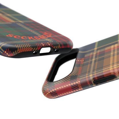 Heritage Hues Patchwork Tough Phone Case for Apple