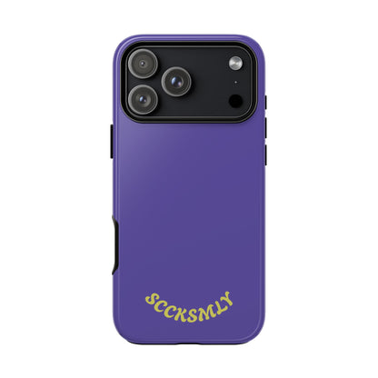 SOLID Dreamy Dusk Purple Tough Case for Apple