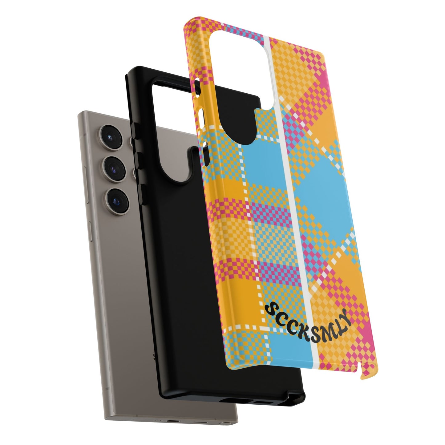 Pattern Punch Phone Case for Samsung