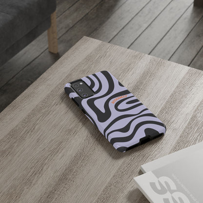 Purple Swirl Phone Case for Samsung