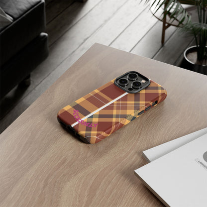 Autumn Plaid Phone Case for Apple