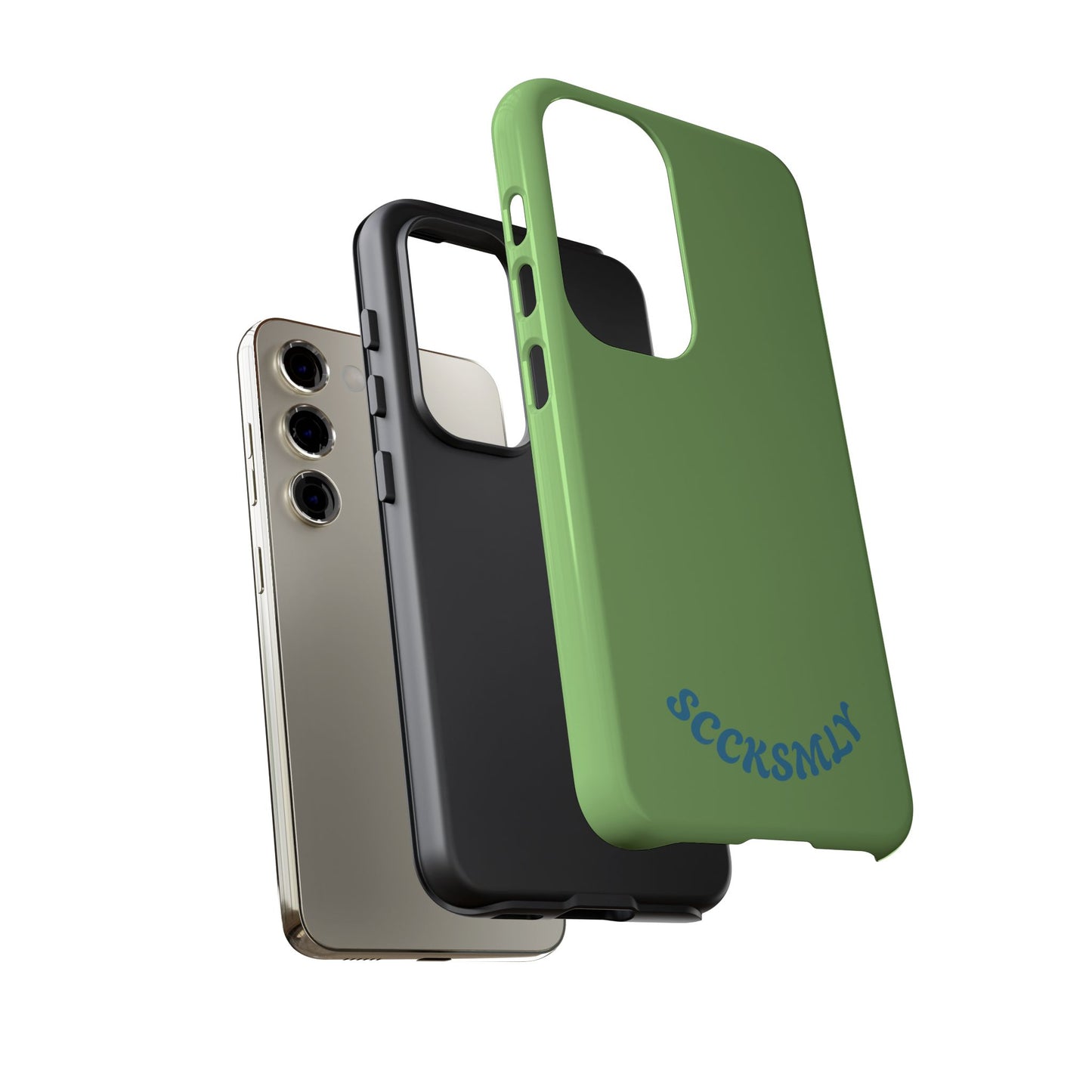 SOLID Sour Lime Tough Case for Samsung