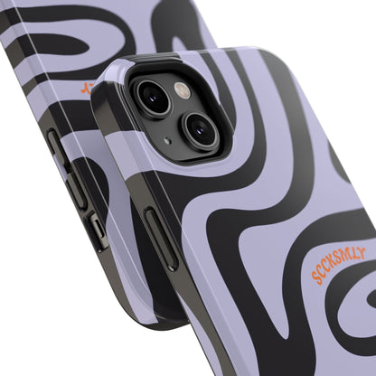 Purple Swirl Phone Case for Apple