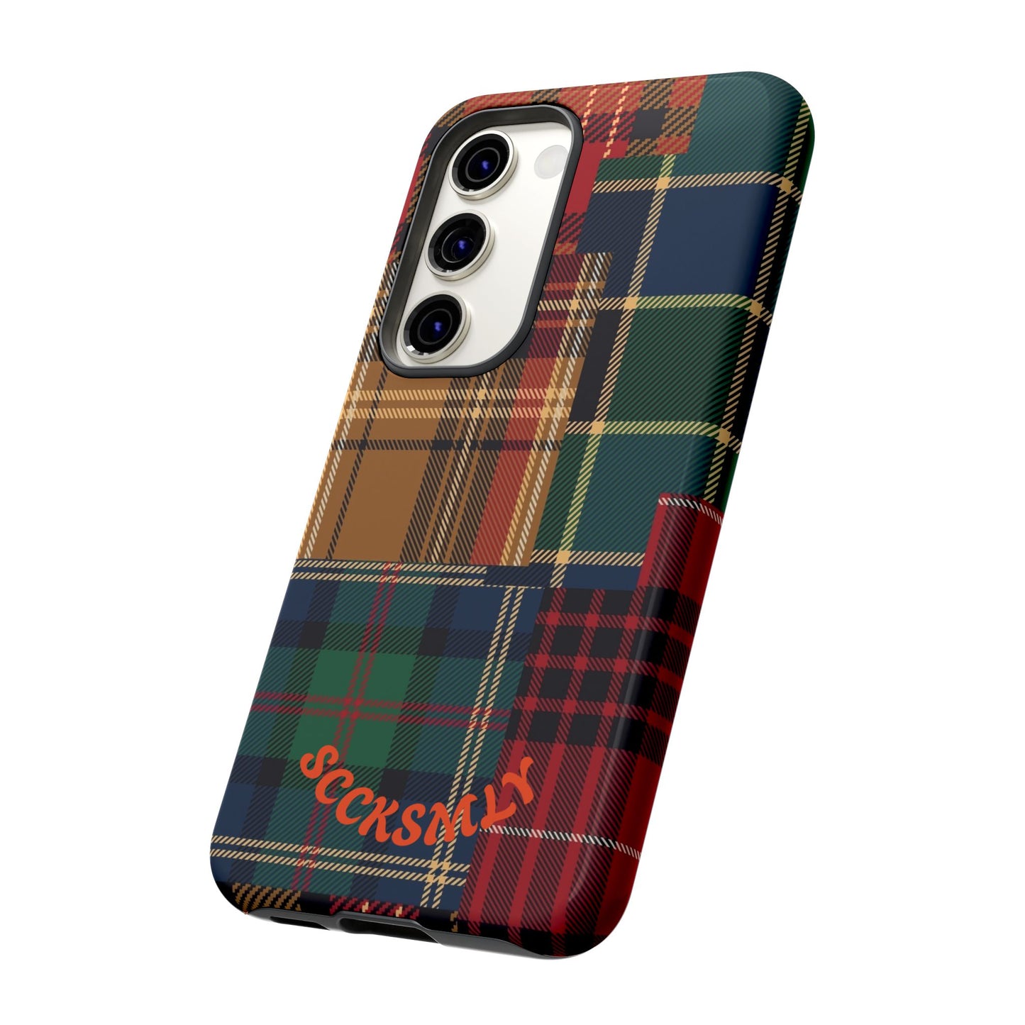 Heritage Hues Patchwork Tough Phone Case for Samsung