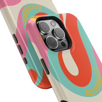 Psychodelic Acid Swirl Phone Case for Apple