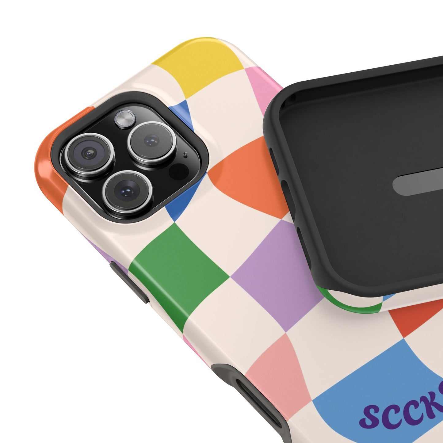 Checker Flicker Phone Case Apple
