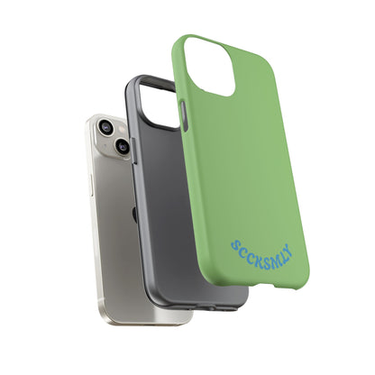 SOLID Sour Lime Tough Case for Apple