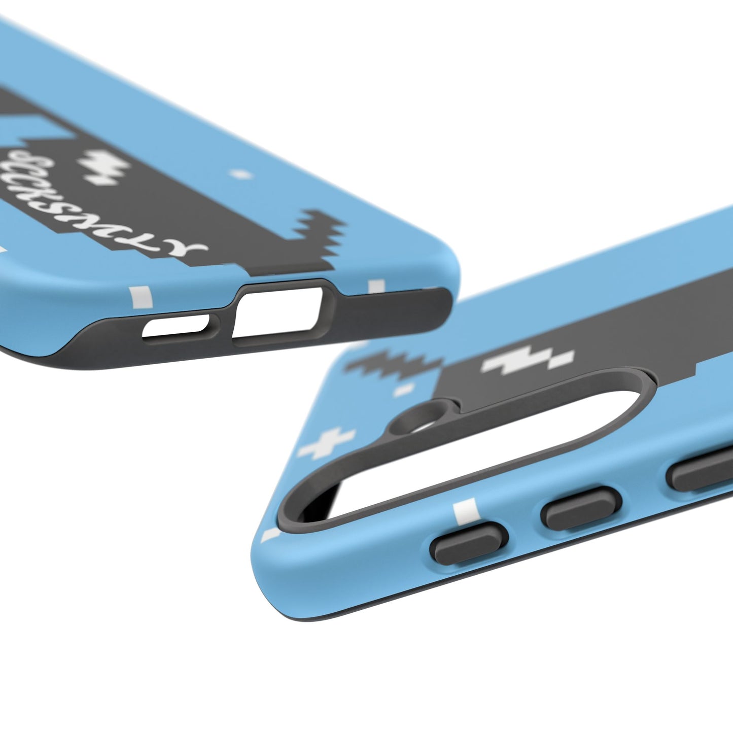 Pixel Glass Tough Phone Case for Samsung