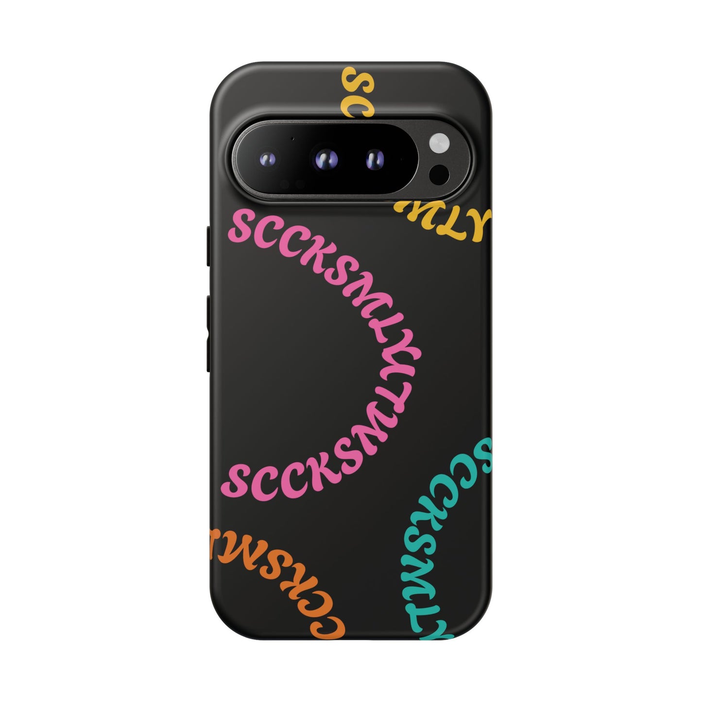 Y2K Wavy Script Tough Case for Google Pixel