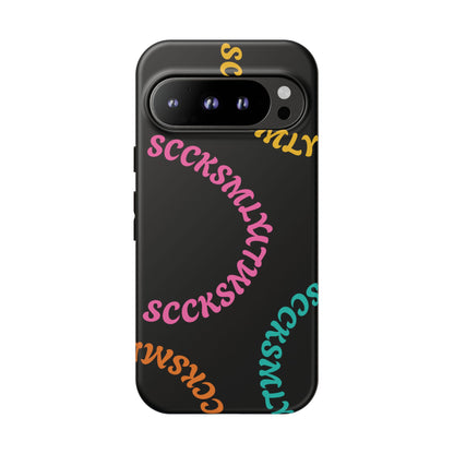 Y2K Wavy Script Tough Case for Google Pixel