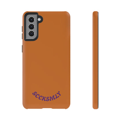 SOLID Burned Plum Tough Case for Samsung