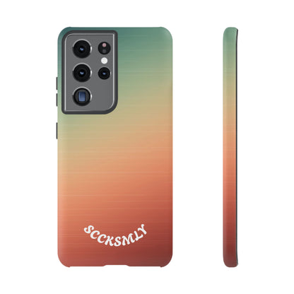 Warm Ombré Tough Phone Case for Samsung