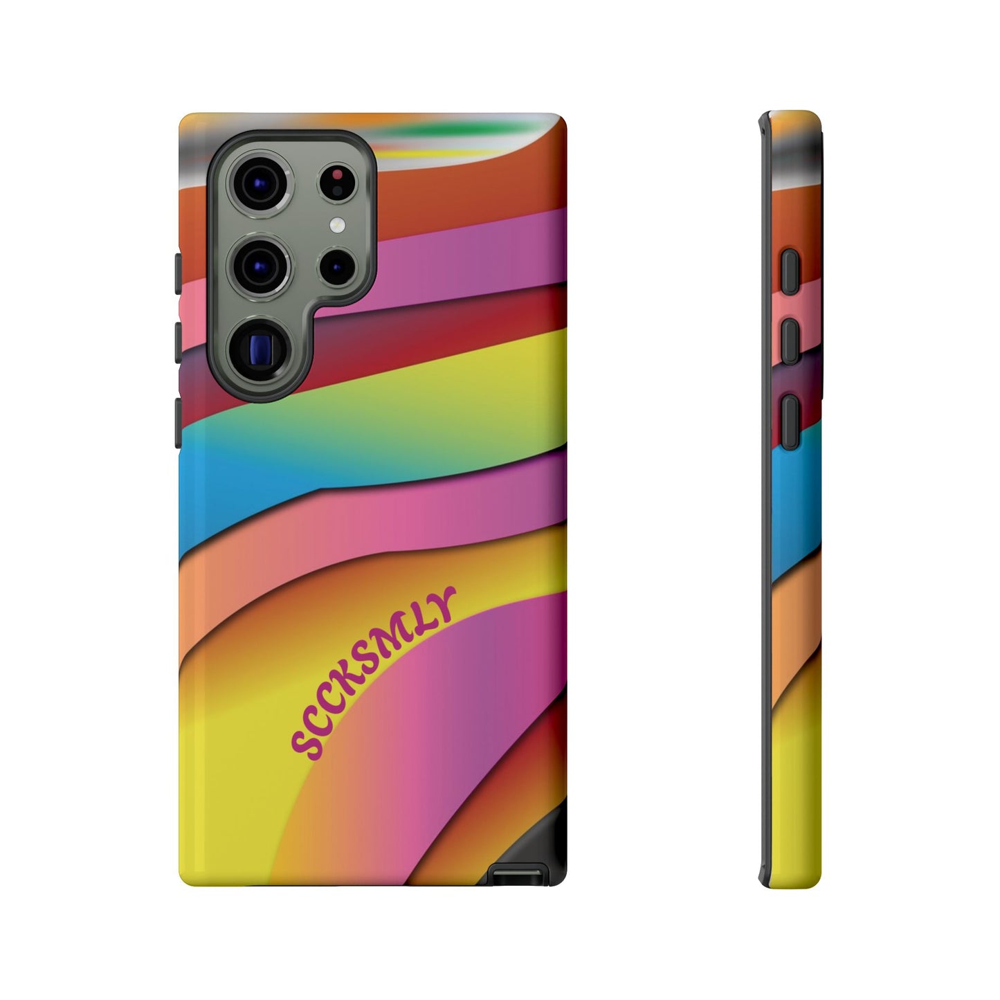 Modern Retro Rainbow Phone Case for Samsung