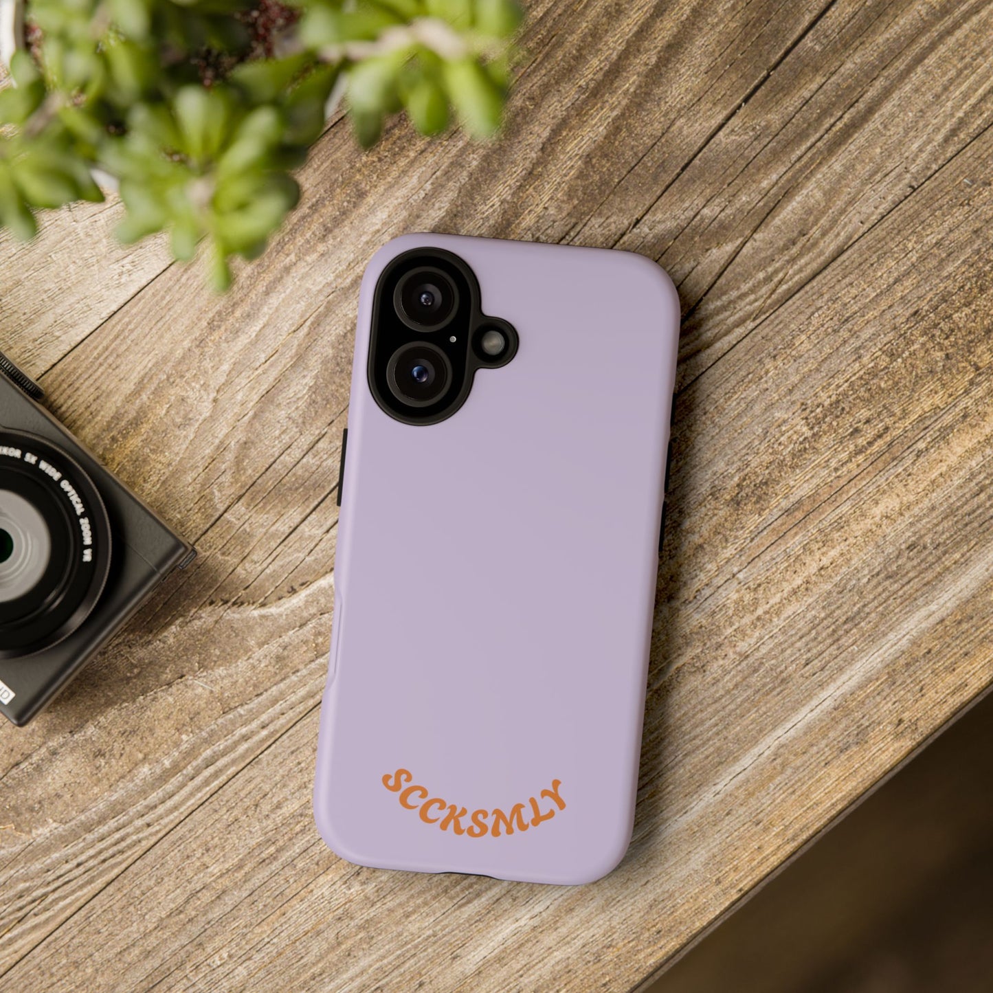 SOLID Lavender Mist Tough Case for Apple