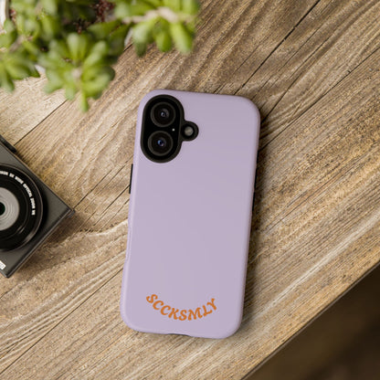 SOLID Lavender Mist Tough Case for Apple