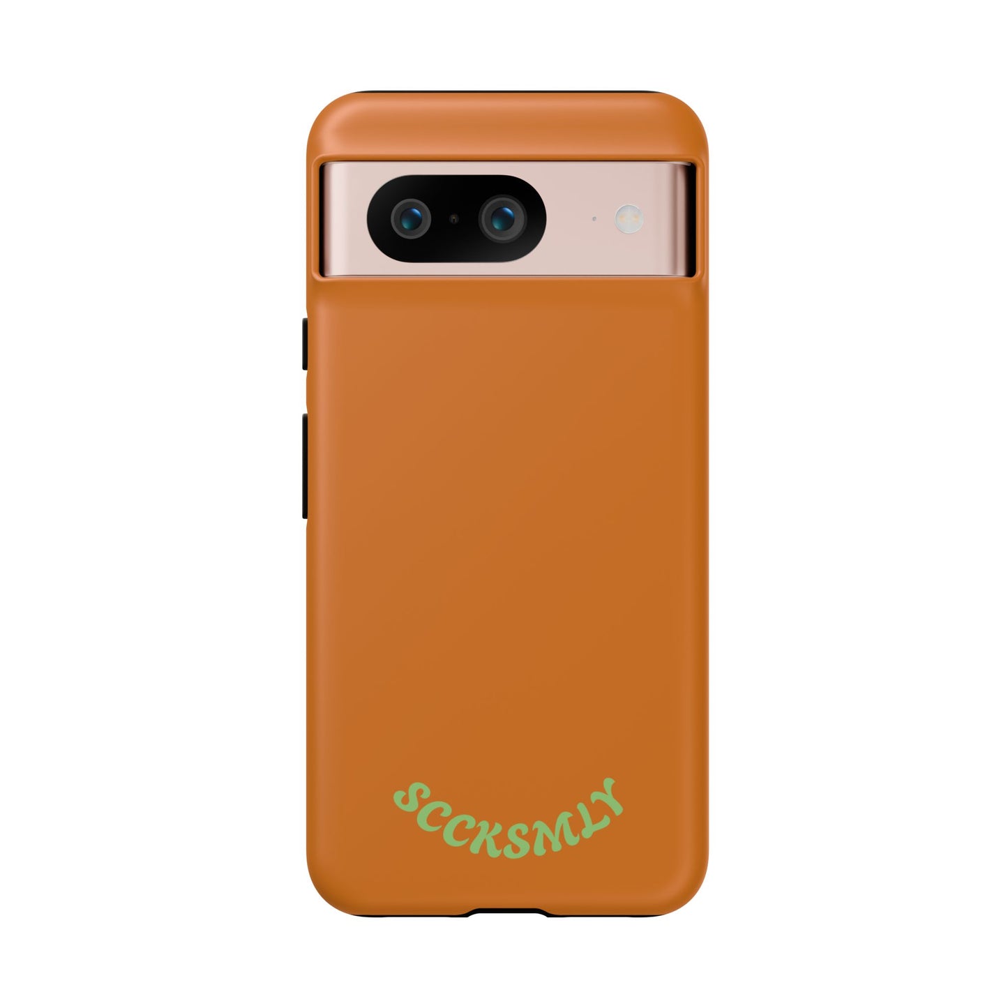 SOLID Terracotta Coal Tough Case for Google Pixel