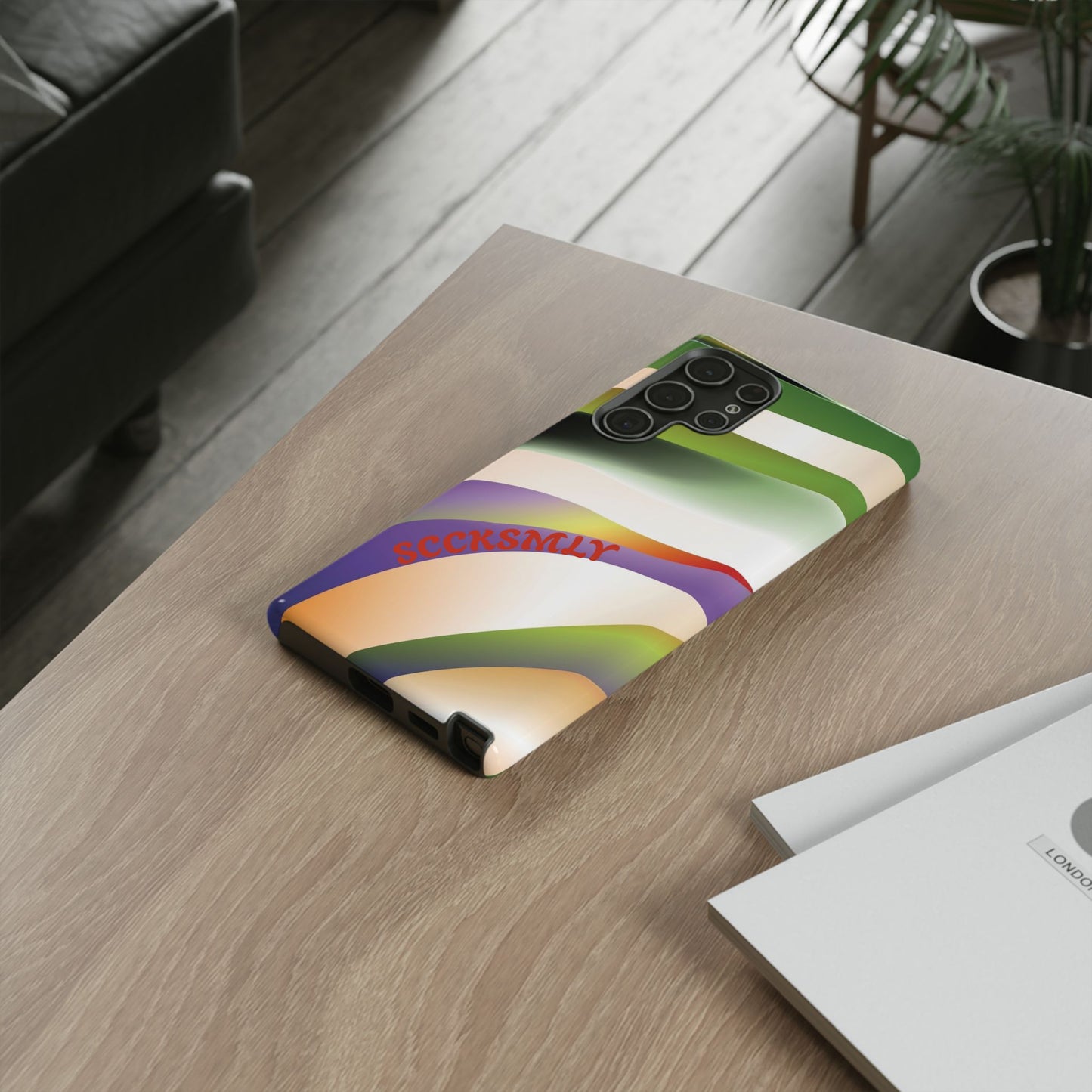 Green Waves Phone Case for Samsung