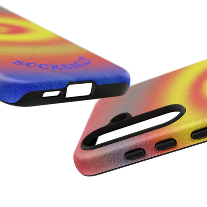 Toxic Spiral Tough Phone Case for Samsung