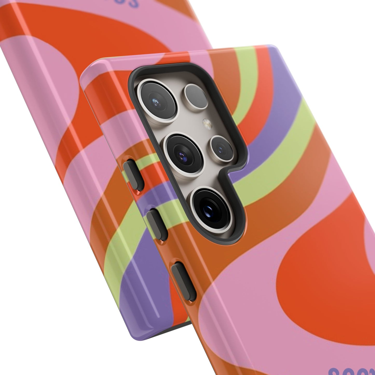 Curvy Swirl Phone Case for Samsung