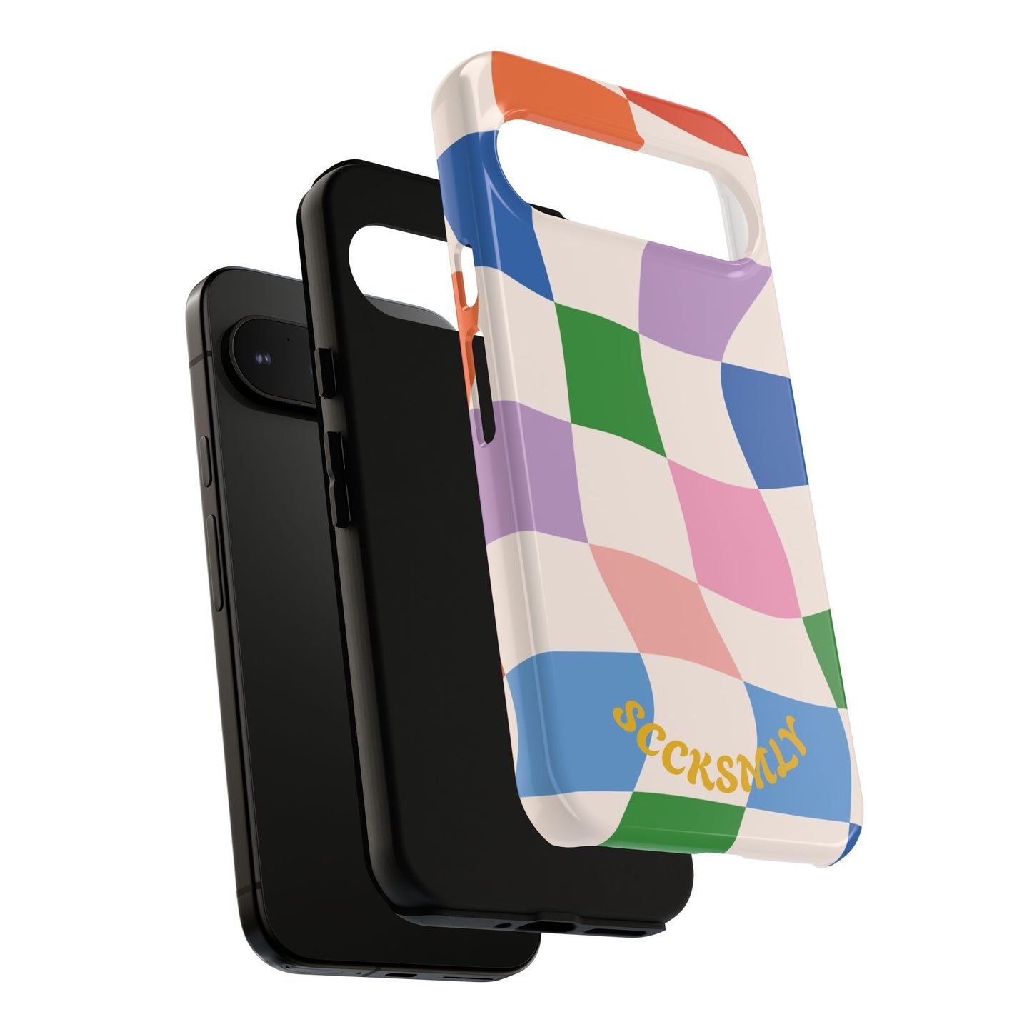 Checker Flicker Phone Case for Google Pixel