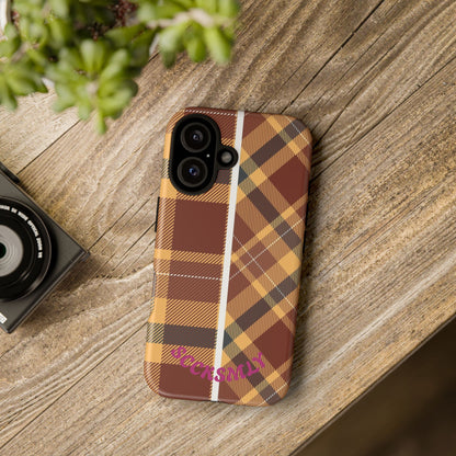 Autumn Plaid Phone Case for Apple