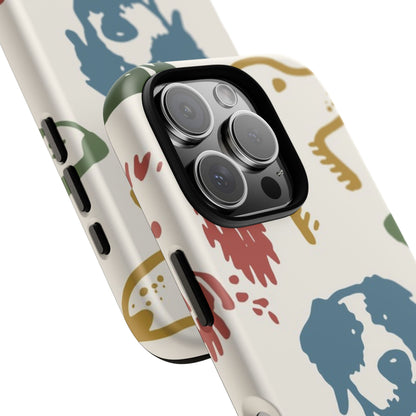 Paws & Portraits Tough Phone Case for Apple