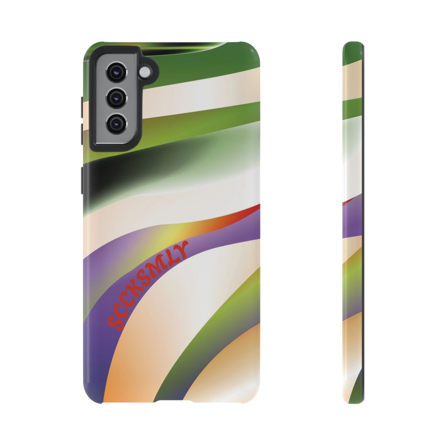 Green Waves Phone Case for Samsung