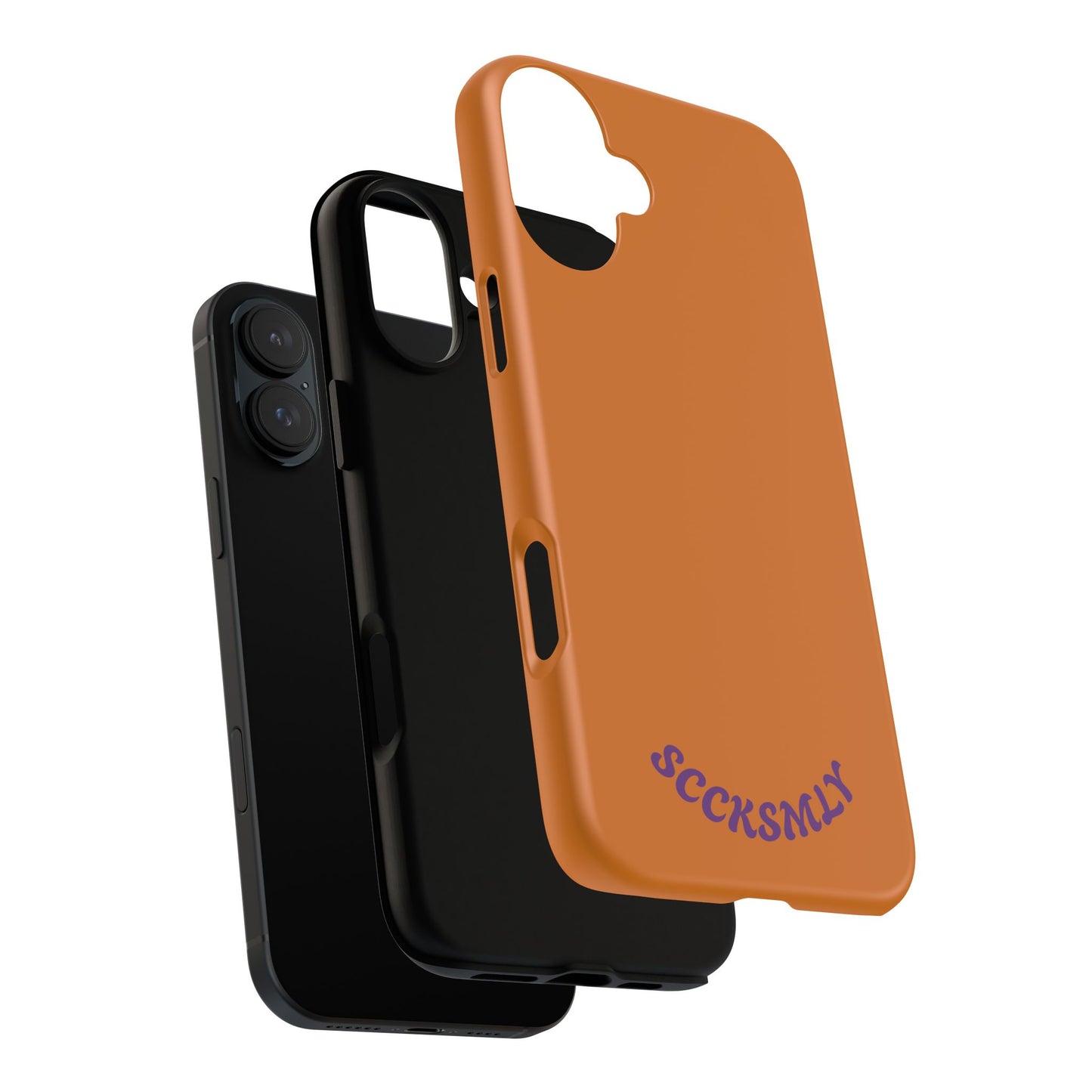 SOLID Burned Plum Tough Case for Apple