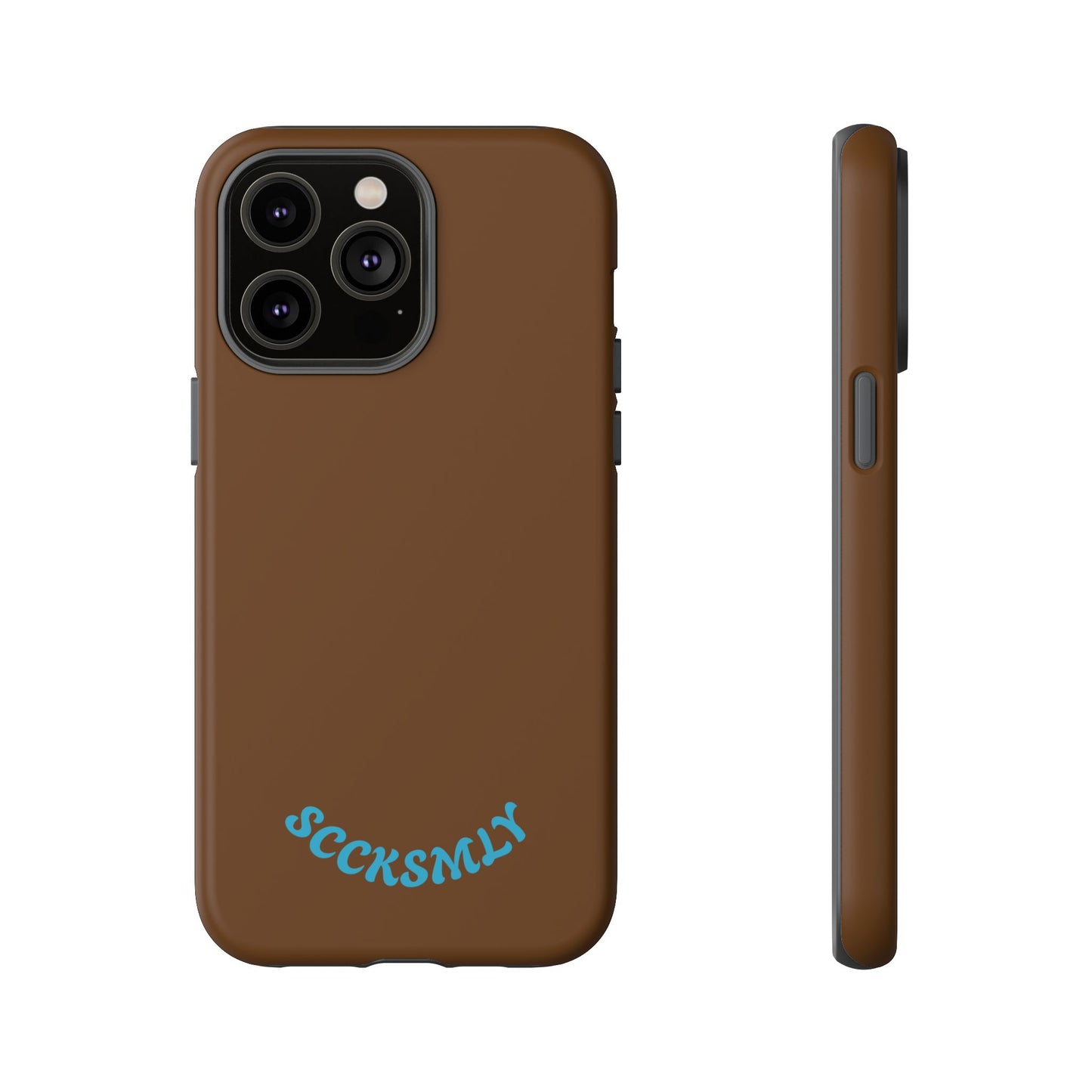 SOLID Chocolate Coco Tough Case for Apple