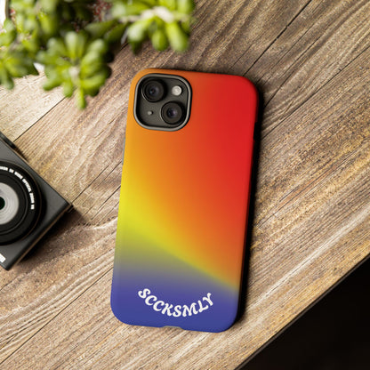 Volcanic Rain Tough Phone Case for Apple