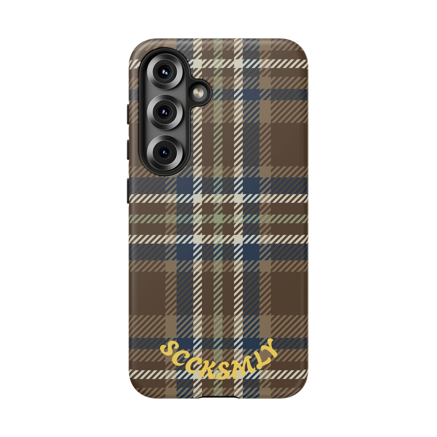 Earth and Sky Plaid Phone Case for Samsung