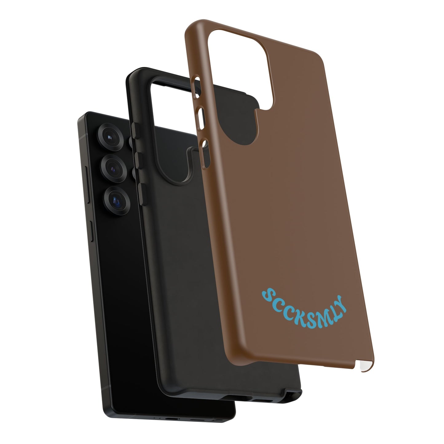 SOLID Chocolate Coco Tough Case for Samsung