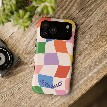 Checker Flicker Phone Case Apple
