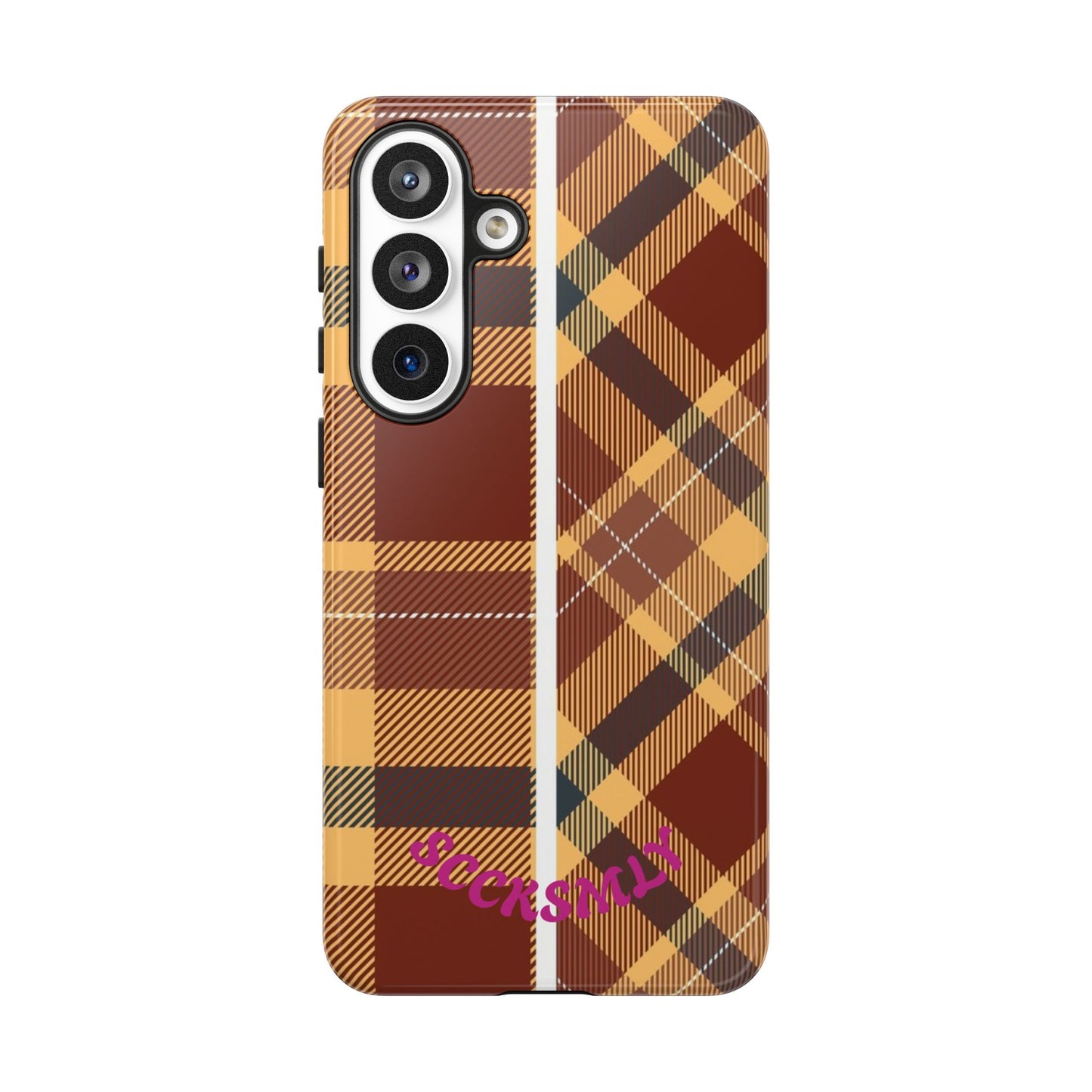 Autumn Plaid Phone Case for Samsung